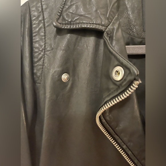 Madewell Washed Leather Motorcycle Jacket - Picture 12 of 14